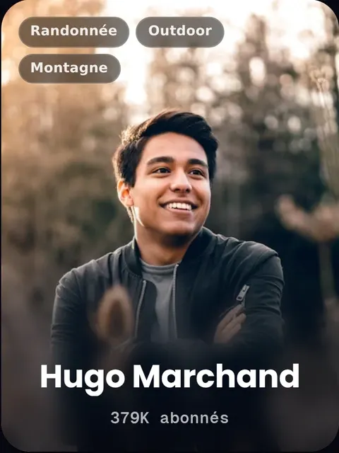 Carte créateur de Hugo Marchand dans un kit média Reachy.