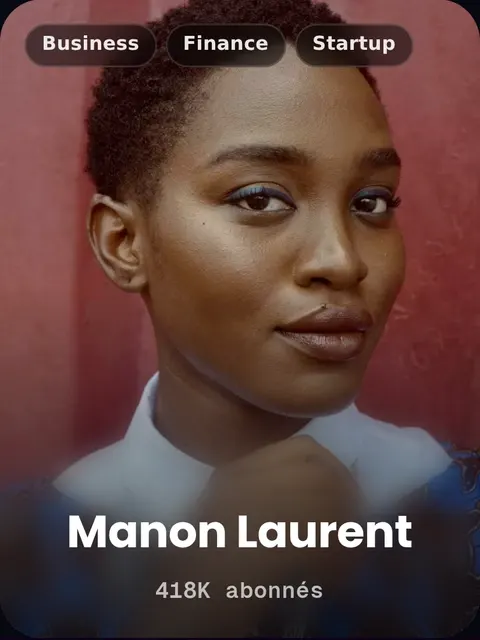 Carte créateur de Manon Laurent dans un kit média Reachy.